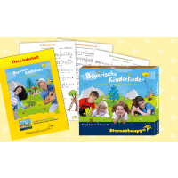 Bayerische Kinderlieder - CD mit gratis Liederheft